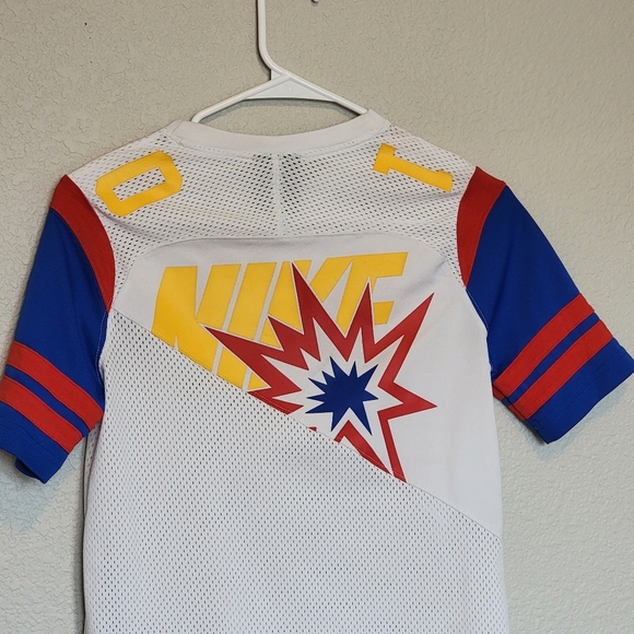 Nike Future Classic Boys Sports Jersey Loose Fit Size small multicolored - Picture 2 of 5